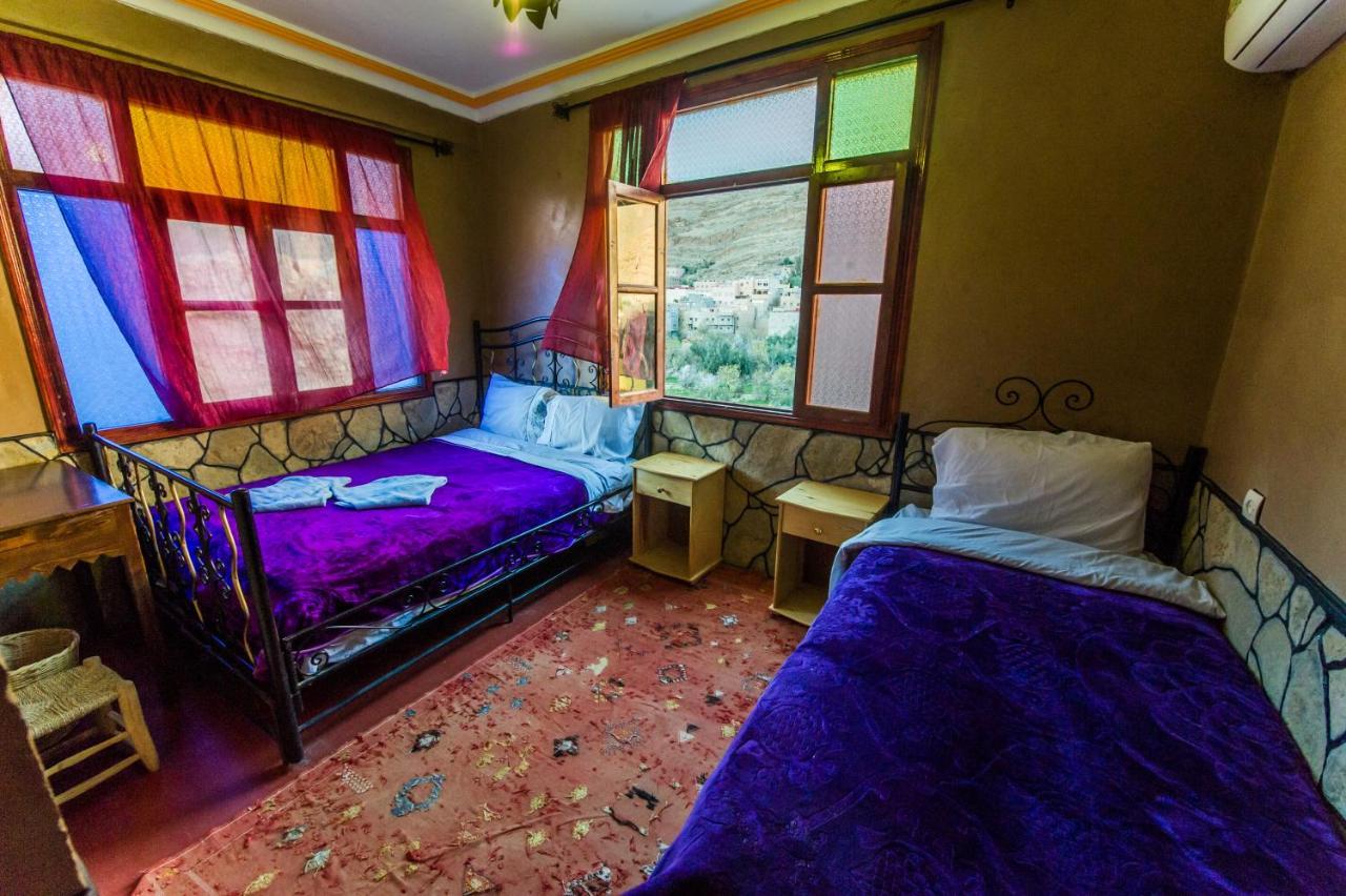 Les Jardins De Todgha Gorges De Todra Tinghir Hotell Aït Baha Exteriör bild