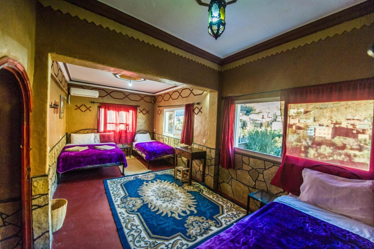 Les Jardins De Todgha Gorges De Todra Tinghir Hotell Aït Baha Exteriör bild